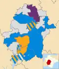 2003 results map