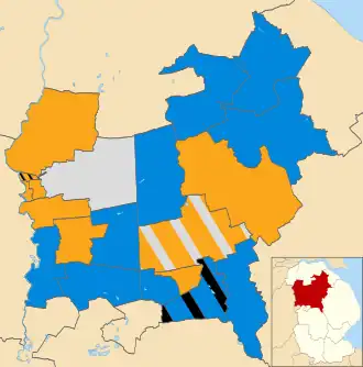 2023 results map
