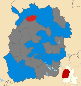 2011 results map