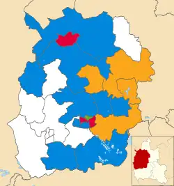 2021 results map