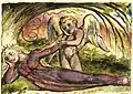 The Angel, Copy W, c. 1825, detail