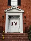 Williams Plains Door Detail, December 2008