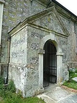 South porch detail