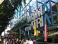 Wisma Atria's distinct contemporary glass facade