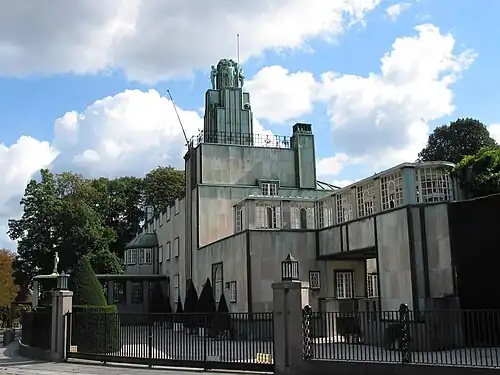 Stoclet Palace by Josef Hoffmann in Brussels (1905–1911)