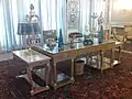 Work table of Mohammad Reza Shah Pahlavi