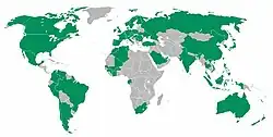 BNP Paribas in the world