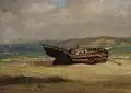 Wreck at Poquot Beach