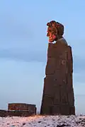 Profile of the Lincoln Monument