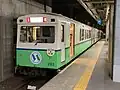 260 series train in "Narou Green" livery