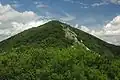Summit from Ostrý Kameň Castle