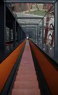 Escalator to former coal washing plant