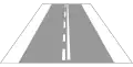 Sign 296 Solid and broken line markings