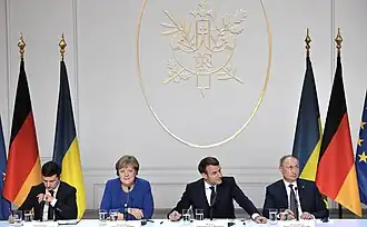 Meeting in the Normandy Format, Paris, 9 December 2019
