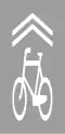 P-27 "direction and driving track of bicycle"