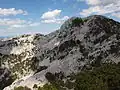 North-west cirque of Veliki kabao