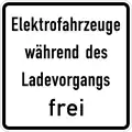Electric vehicles while charging allowed
