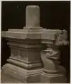 Nāga supporting waterspout of Yoni-Lingam, Yogyakarta Java, c. 9th century